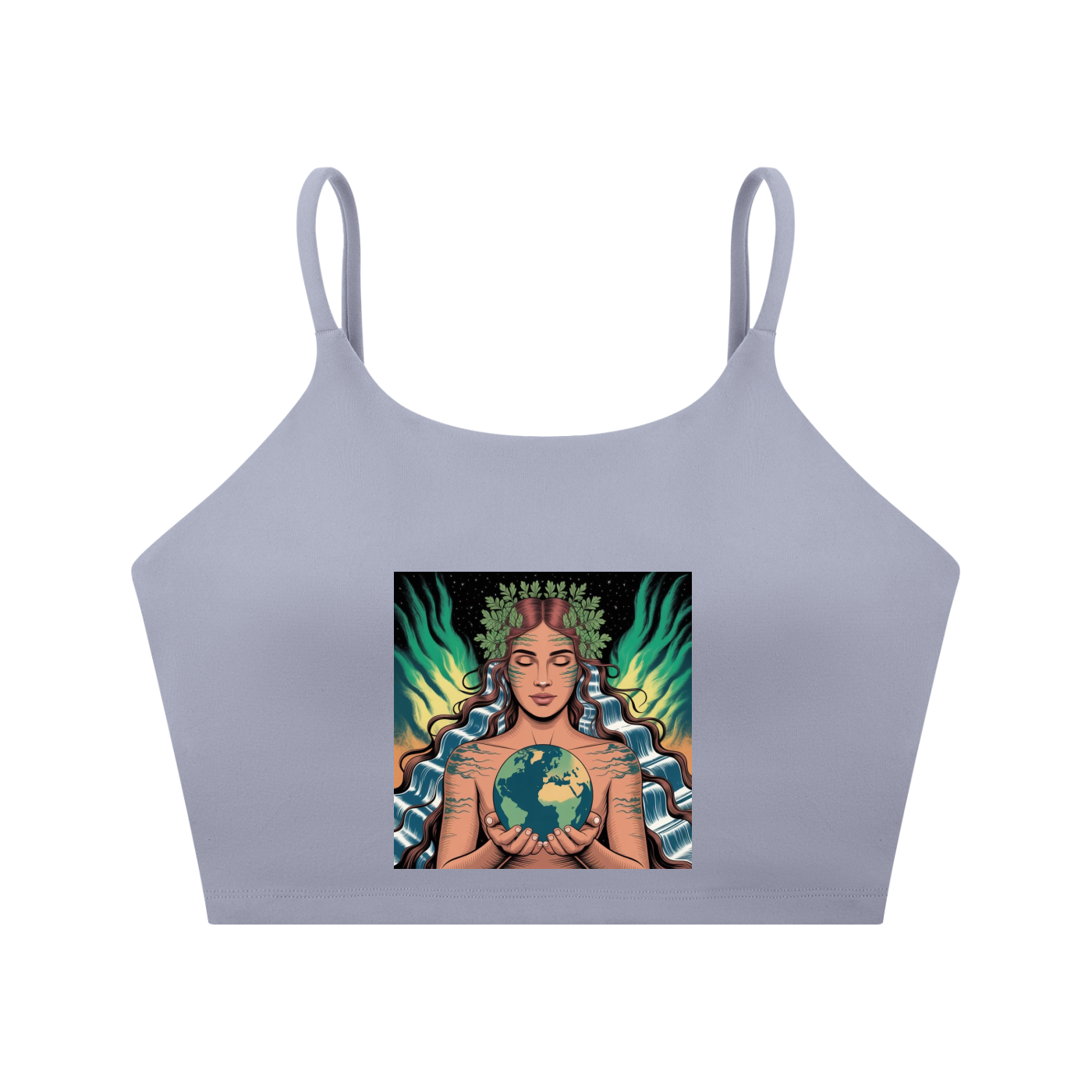 Spaghetti Strap Yoga Sports Bra