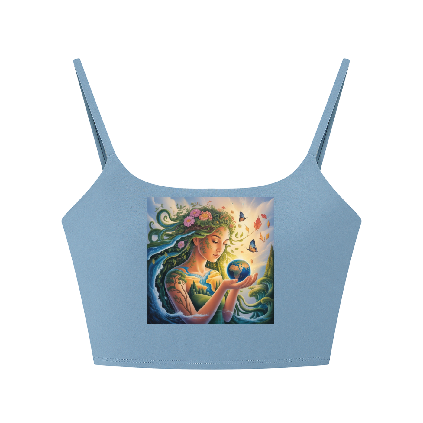 Women's Solid Color Sports Bra