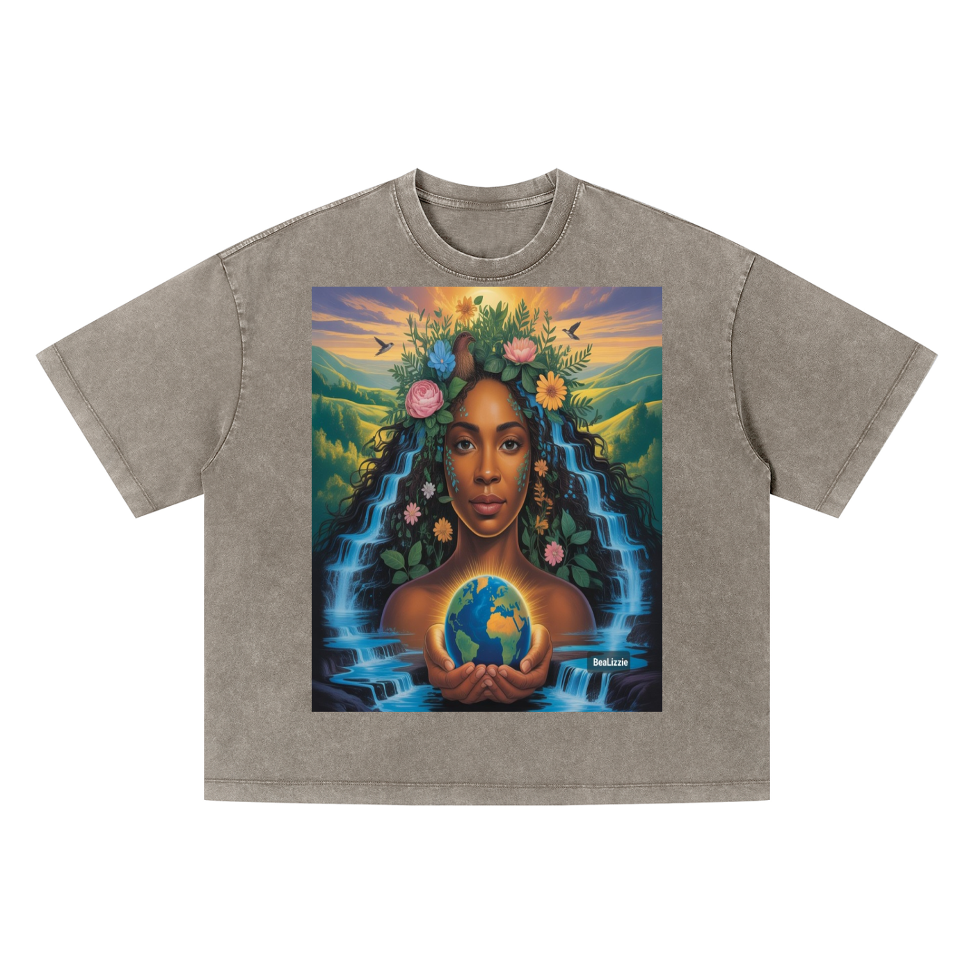 Unisex Vintage Wash Boxy T-Shirt