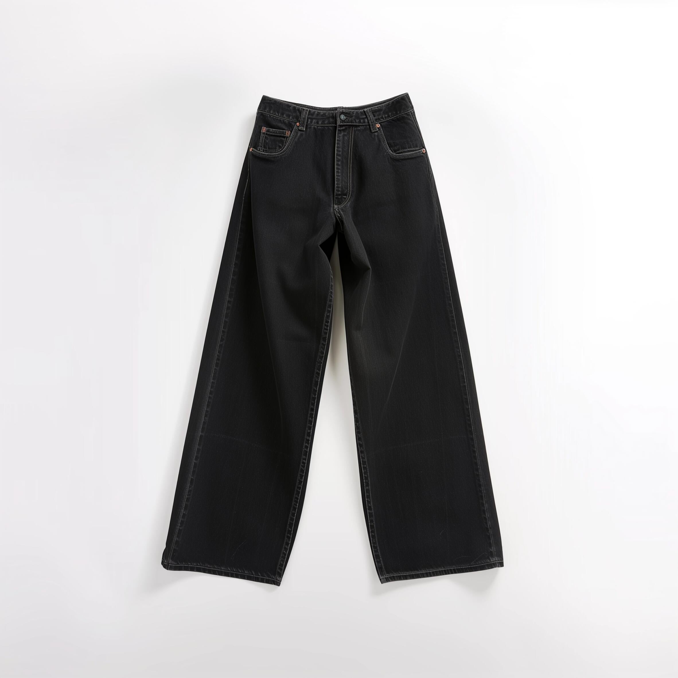 Straight leg jeans